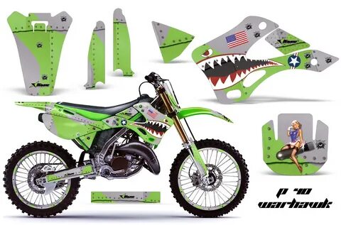 Kawasaki KX125-250 1999-2002 Graphics CREATORX Graphics - Th