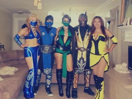 Our 2013 Halloween Mortal Kombat costumes From left to right