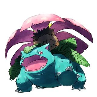 good frog, venusaur, nintendo, pokemon, highres, pixiv sampl