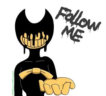 Follow me (BatIM Fanart) by dancingkinfiend on DeviantArt Bendy And The Ink...