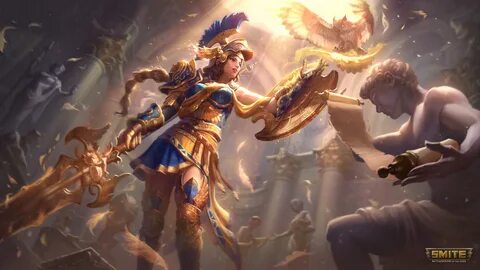 10+ 4K Athena (Smite) Wallpapers Background Images