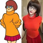 Velma from Scooby-Doo side by side Cosplay Velma cosplay, Ve
