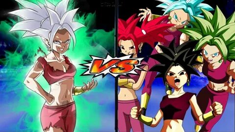 Kefla Mastered Ultra Instinct VS Kefla All Forms Dragon Ball