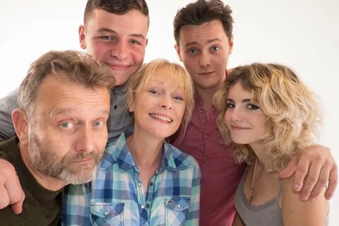 Outnumbered couple Hugh Dennis and Claire Skinner's TV son c
