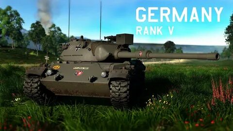 War Thunder: German ground forces Rank V- review and analysi