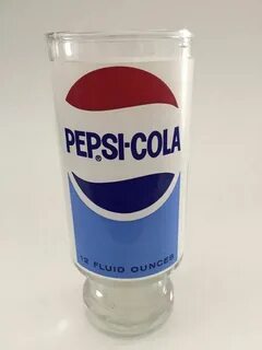 Vintage Pepsi Cola Drinking Glass Tumbler Etsy Pepsi, Pepsi 