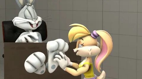 SFM Lola Tickles Bugs Bunny (animated tickling cartoon) - Yo