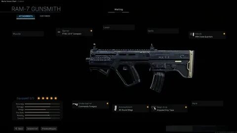 Call of Duty: Modern Warfare Best Attachments for RAM-7 - In