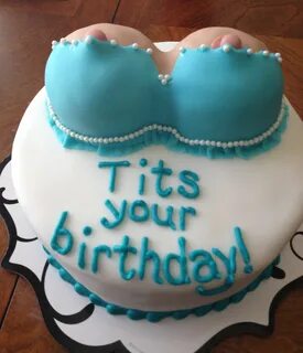 Boobs birthday cake