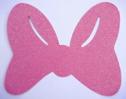 Pink minnie mouse bow cut outs from clipart - WikiClipArt
