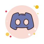 Discord New icon in Circle Bubbles Style
