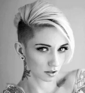 2018 Undercut Short Bob Hairstyles and Haircuts for Women - 