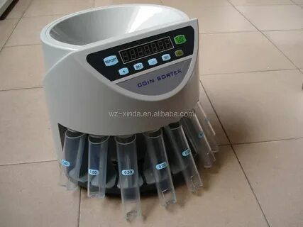 Accurate Count Portable Euro Coin Sorter And Counter Machine