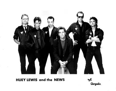 Lansure's Music Paraphernalia: HUEY LEWIS AND THE NEWS Press