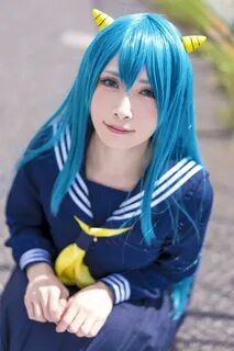 Urusei Yatsura Lum Seifuku Cosplay Not Fit For School - Sank