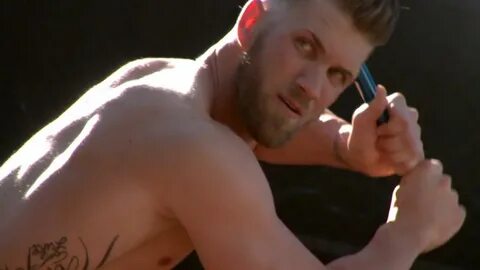 Devout Mormon Bryce Harper Bares All in New Photo Shoot Ente