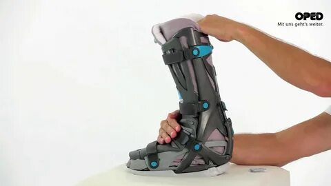 VACOped: Limitierte Bewegungsfreigabe (ROM) einstellen Fußko