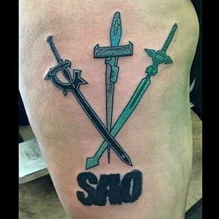 sword art online tattoo - Pesquisa Google Tatu