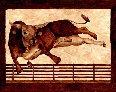 Raging Bull Painting by Michael Reeder Pixels