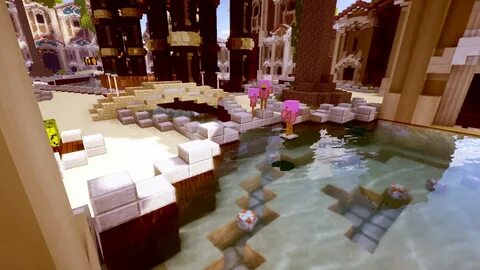 Roman bathhouse Minecraft