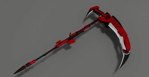 tia's weapon in the story, Crescent Rose Crescent rose, Rwby