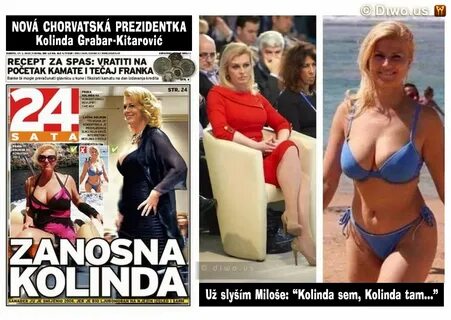 Diwous - Chorvatská prezidentka Kolinda Grabar-Kitarović - sexbomba, humor,...