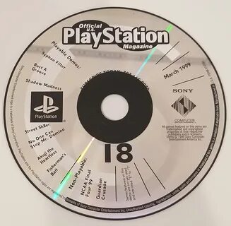 Official U.S. Playstation Magazine Disc 18 March 1999 :: Son