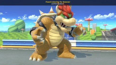 Fixed Coloring for Bowser Super Smash Bros. Ultimate Mods