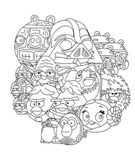 Pin by BulkColor on Angry Bird Star Wars Coloring Pages Star