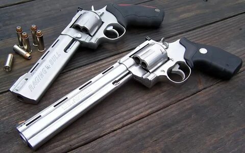 Two revolvers, gun, Taurus, Raging Bull, .44 Magnum HD wallp