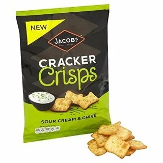 Jacob's Cracker Crisps Sour Cream & Chive 150g Food, Beverag