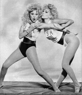 Audrey and Judy Landers Lander sisters, The fall guy, Ziegfe
