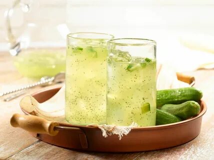 Limonada de Pepino con Chía