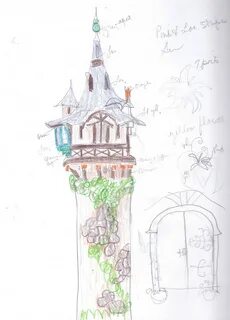Rapunzel Tower Drawing at PaintingValley.com Explore collect