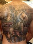 Тату "Гладиатор" (32 фото): эскизы татуировок на плече и дру
