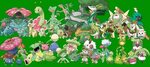 Pokemon Nuzleaf Evolution - Floss Papers