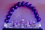 28 Beautiful Purple Party Theme Design For Wedding Reception