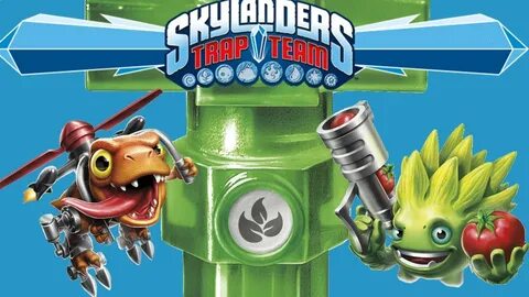 Skylanders: Trap Team - Chopper, Wild Fire, Food Fight, Chom