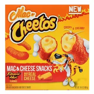 Mac n' Cheetos Flamin' Hot Mac & Cheese Snacks 14.4 oz. Box 