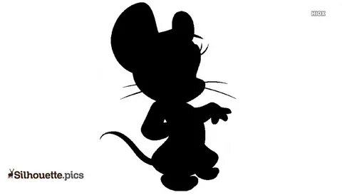 Jerry Mouse Silhouette Clipart, Tom And Jerry Cartoon Drawin