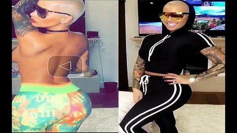 Amber Rose Shows Another Of Her Big Thing On Her Chest - You