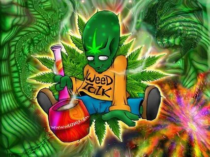 Weed Cartoon Wallpapers - Wallpaper Cave