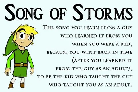 Song of Storms: (Un)Explained Legend of zelda memes, Legend 