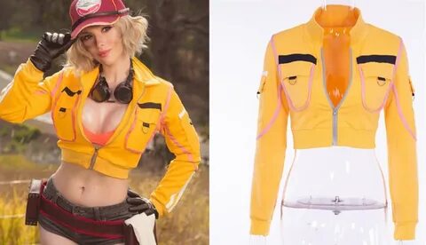 Final Fantasy XV Cindy Aurum Cosplay Costume Woman Mechanic 