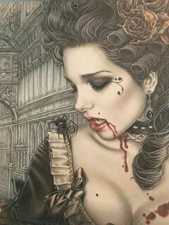 Lady Vampire 😍 Fantasy art illustrations, Horror art, Vampir