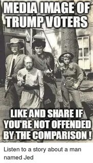 MEDIAIMAGE OF TRUMPVOTERS LIKEAND SHAREI YOU'RE NOT OFFENDED