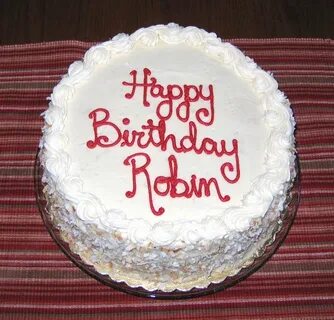 12 Robin Birthday Cakes For A Happy Woman Photo - Happy Birt