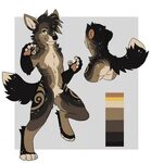Link The Wolf - reference sheet by LinkTheOkami -- Fur Affin