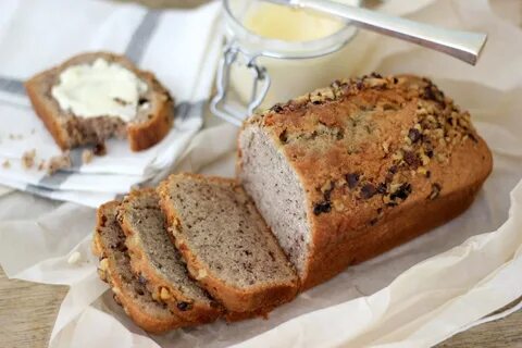 Banana Nut Bread with Whipped Honey Butter - Jenny Steffens 