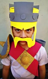 Clash of Clans Barbarian King costume Halloween costumes, Ba